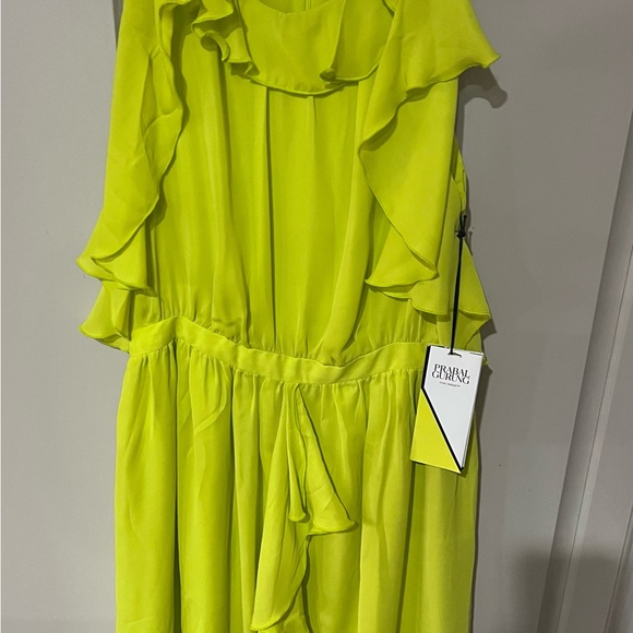 Prabal Gurung Dresses & Skirts - Prabal Gurung Neon Yellow Dress